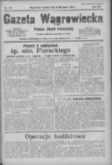 Gazeta Wągrowiecka: pismo ziemi pałuckiej 1935.11.22 R.15 Nr270