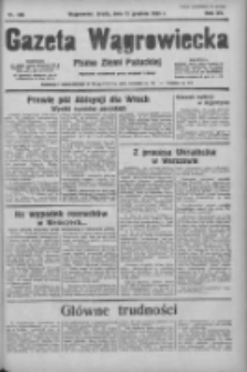 Gazeta Wągrowiecka: pismo ziemi pałuckiej 1935.12.11 R.15 Nr286