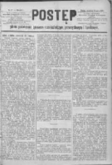 Postęp: pismo poświęcone sprawom rzemieślniczym i handlowym 1890.03.13 R.1 Nr21