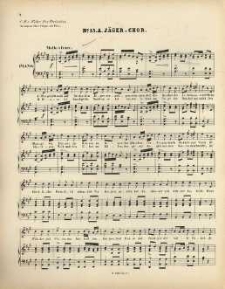 Der Freisch&uuml;tz: J&auml;ger-Chor