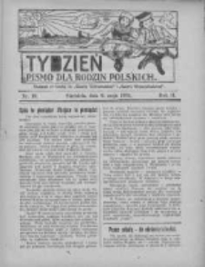 Tydzień: pismo dla rodzin polskich: dodatek niedzielny do "Gazety Szamotulskiej" i "Gazety Międzychodzkiej" 1926.05.09 R.2 Nr19