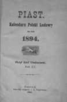 Piast: kalendarz polski ludowy na rok 1894 R.15