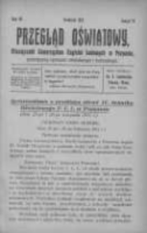 Przegląd Oświatowy: miesiecznik Towarzystwa Czytelni Ludowych w Poznaniu: poświęcony sprawom oświatowym i kulturalnym 1912.12 R.7 Z.12