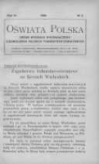 Oświata Polska: organ Wydziału Wykonawczego Zjednoczenia Polskich Towarzystw Oświatowych 1929 R.6 Nr3