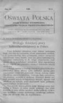 Oświata Polska: organ Wydziału Wykonawczego Zjednoczenia Polskich Towarzystw Oświatowych 1930 R.7 Nr2