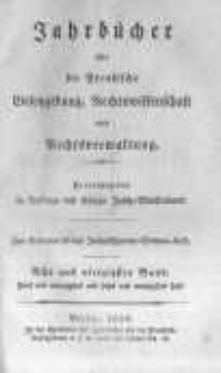 Jahrbücher für die Preussische Gesetzgebung, Rechtswissenschaft und Rechtsverwaltung. 1836 Bd.48