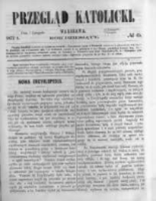 Przegląd Katolicki. 1872.11.07 R.10 nr45
