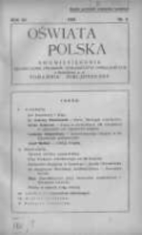 Oświata Polska: dwumiesięcznik Zjednoczenia Polskich Towarzystw Oświatowych z dodatkiem p.n.Poradnik Bibljoteczny 1935 R.12 Nr2