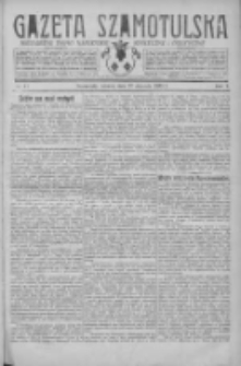 Gazeta Szamotulska: niezależne pismo narodowe, społeczne i polityczne 1931.01.27 R.10 Nr12