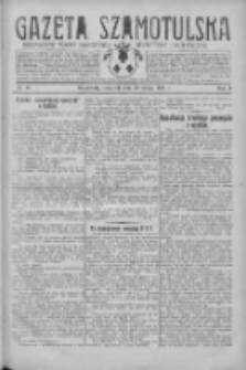 Gazeta Szamotulska: niezależne pismo narodowe, społeczne i polityczne 1931.02.12 R.10 Nr18