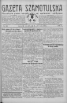 Gazeta Szamotulska: niezależne pismo narodowe, społeczne i polityczne 1931.10.01 R.10 Nr114