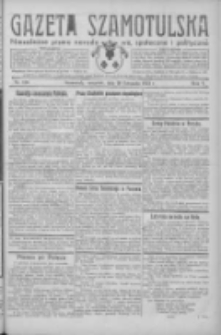 Gazeta Szamotulska: niezależne pismo narodowe, społeczne i polityczne 1931.11.26 R.10 Nr138