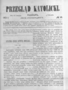 Przegląd Katolicki. 1873.11.20 R.11 nr47