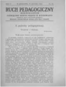 Ruch Pedagogiczny. 1913 R.2 nr10