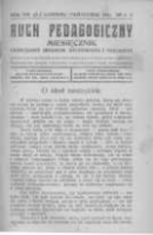 Ruch Pedagogiczny. 1921 R.8(10) nr6-8
