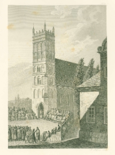 Kościół w Srodzie - wyobrażenie sejmiku w tym mieście