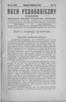 Ruch Pedagogiczny. 1924 R.11(13) nr7-8