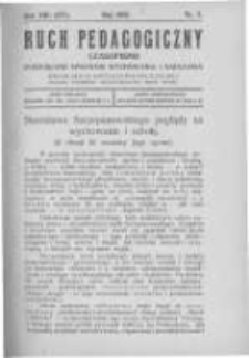 Ruch Pedagogiczny. 1926 R.13(15) nr5