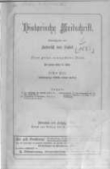 Historische Zeitschrift. 1886 Band 19(55) Heft 1-3