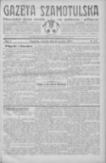 Gazeta Szamotulska: niezależne pismo narodowe, społeczne i polityczne 1932.09.29 R.11 Nr111