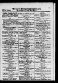 Armee-Verordnungsblatt. Verlustlisten 1915.05.26 Ausgabe 505