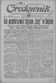 Orędownik: ilustrowane pismo narodowe i katolickie 1934.01.28 R.64 Nr22