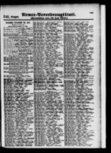 Armee-Verordnungsblatt. Verlustlisten 1915.06.16 Ausgabe 541