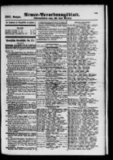 Armee-Verordnungsblatt. Verlustlisten 1915.07.10 Ausgabe 581