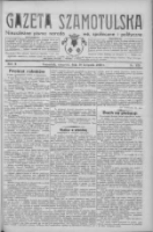Gazeta Szamotulska: niezależne pismo narodowe, społeczne i polityczne 1932.11.10 R.11 Nr129
