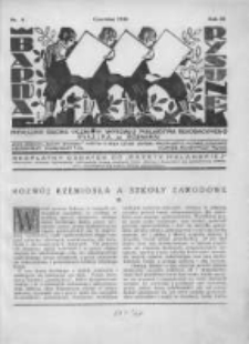 Barwa i Rysunek: bezpłatny dodatek do "Gazety Malarskiej" dla młodzieży 1930 czerwiec R.3 Nr6