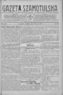Gazeta Szamotulska: niezależne pismo narodowe, społeczne i polityczne 1936.02.06 R.15 Nr14