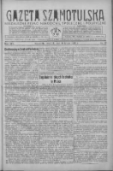 Gazeta Szamotulska: niezależne pismo narodowe, społeczne i polityczne 1936.02.20 R.15 Nr20