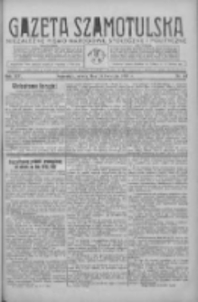 Gazeta Szamotulska: niezależne pismo narodowe, społeczne i polityczne 1936.04.18 R.15 Nr44
