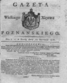 Gazeta Wielkiego Xięstwa Poznańskiego 1816.01.10 Nr3