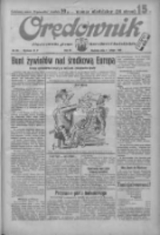 Orędownik: ilustrowane pismo narodowe i katolickie 1934.02.11 R.64 Nr33