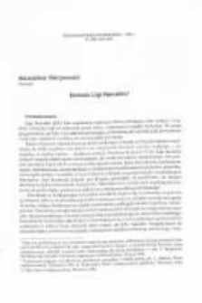 Geneza Ligi Narodów