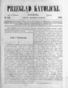 Przegląd Katolicki. 1875.11.25 R.13 nr47
