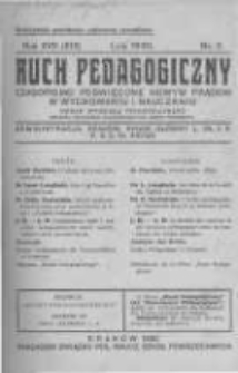 Ruch Pedagogiczny. 1930 R.17(19) nr2