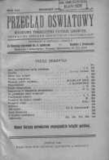 Przegląd Oświatowy: miesięcznik Towarzystwa Czytelni Ludowych poświęcony sprawom oświatowym i kulturalnym 1926 wrzesień R.21 Nr9