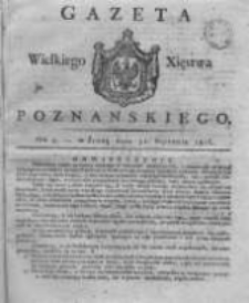 Gazeta Wielkiego Xięstwa Poznańskiego 1816.01.31 Nr9