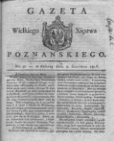 Gazeta Wielkiego Xięstwa Poznańskiego 1816.06.08 Nr46