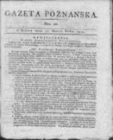 Gazeta Poznańska 1815.03.11 Nr20
