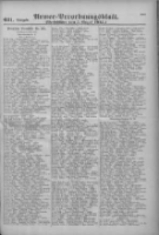 Armee-Verordnungsblatt. Verlustlisten 1915.08.05 Ausgabe 621