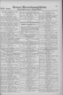 Armee-Verordnungsblatt. Verlustlisten 1915.08.06 Ausgabe 623