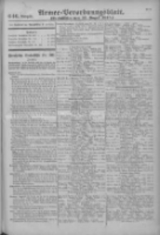 Armee-Verordnungsblatt. Verlustlisten 1915.08.21 Ausgabe 646