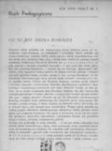 Ruch Pedagogiczny. 1936-1937 R.26 nr1