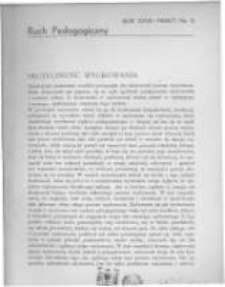 Ruch Pedagogiczny. 1936-1937 R.26 nr6