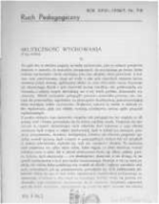 Ruch Pedagogiczny. 1936-1937 R.26 nr7-8