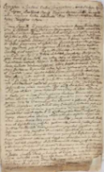 Excerptum ex Erectione Oratorij Congregationis Sancti Philippi Nerij ad Ecclesiam Beatissimae Mariae Virginis Immaculate Conceptae extra oppidum Gostin Introductae Anno Domini Millesimo Sexcentesimo Sexagesimo Octavo