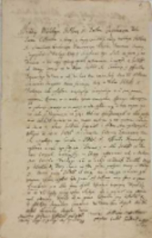 Ugoda polubowna zawarta między ks. Pawłem Czapulewiczem, proboszczem kościoła farnego w Gostyniu, a ks. Stanisławem Grudowiczem, prepozytem filipin&oacute;w, w sprawie praw i przywilej&oacute;w proboszcza farnego